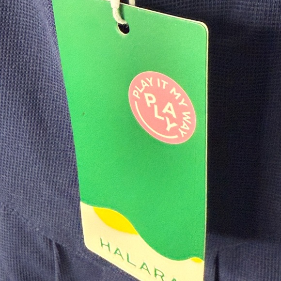 Halara Adjustable Strap Multiple Pockets Waffle Casual Overalls Dark Blue Large - Picture 10 of 12